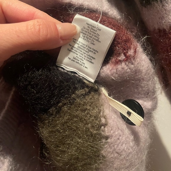NWOT Wilfred Mohair Wikipedia blend Cardigan - Aritzia - Picture 4 of 7